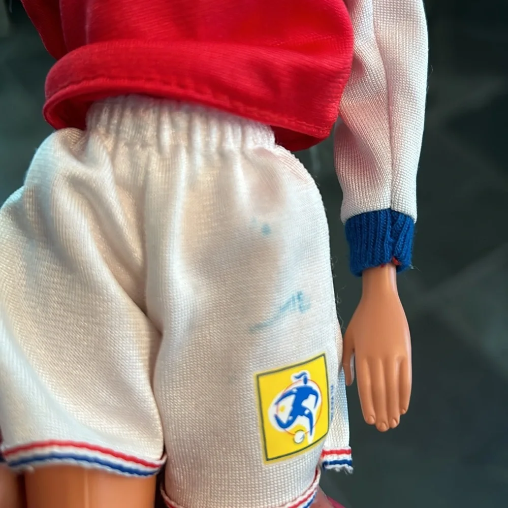 Vintage collectible Barbie FIFA Women’s World Cup soccer USA 1999 doll